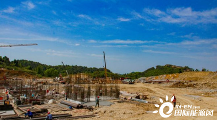 四川渠縣生活垃圾焚燒發電項目廠房建設進入主體施工與電力系統安裝階段
